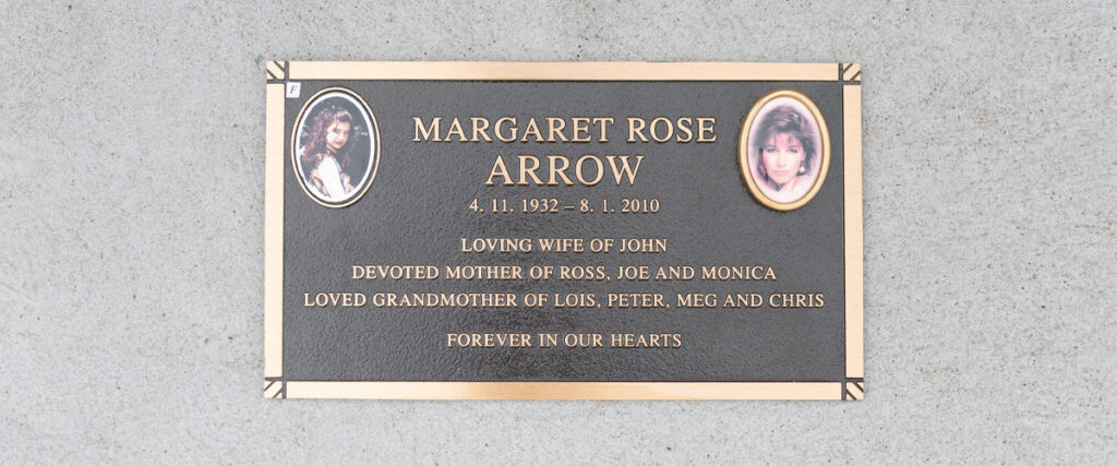 Burial Plaque Wording Samples Gippsland Memorial Park