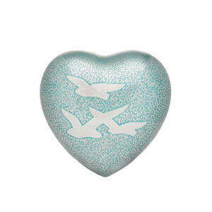Birds Returning Home Adult Heart Urn